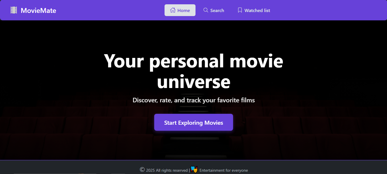 MovieMate screenshot